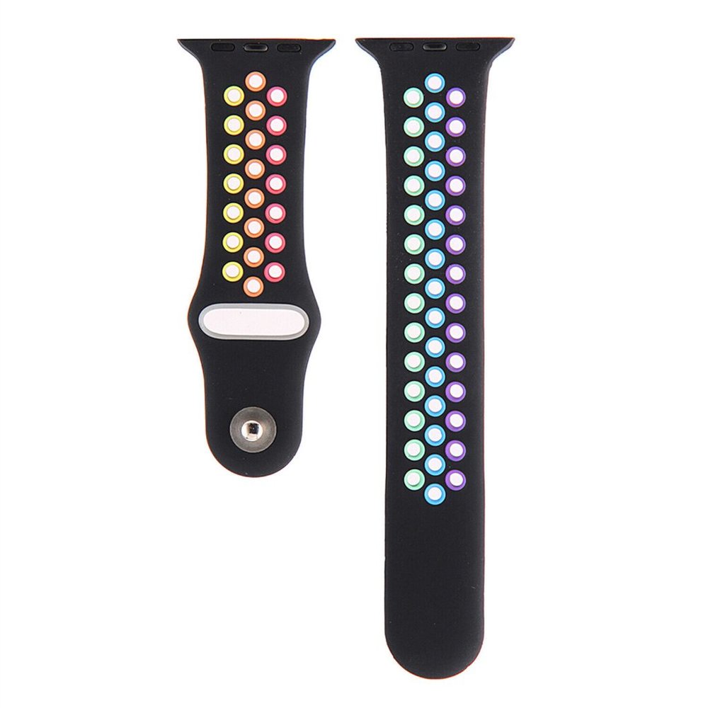 Silicone Replacement Watch Strap for Apple Watch - Picture 16 of 17